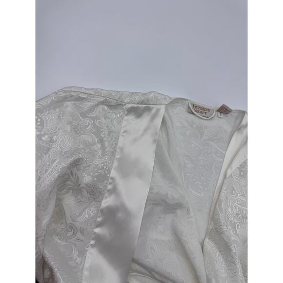 Victoria's Secret Vintage Lingerie White Robe - Picture 1 of 5